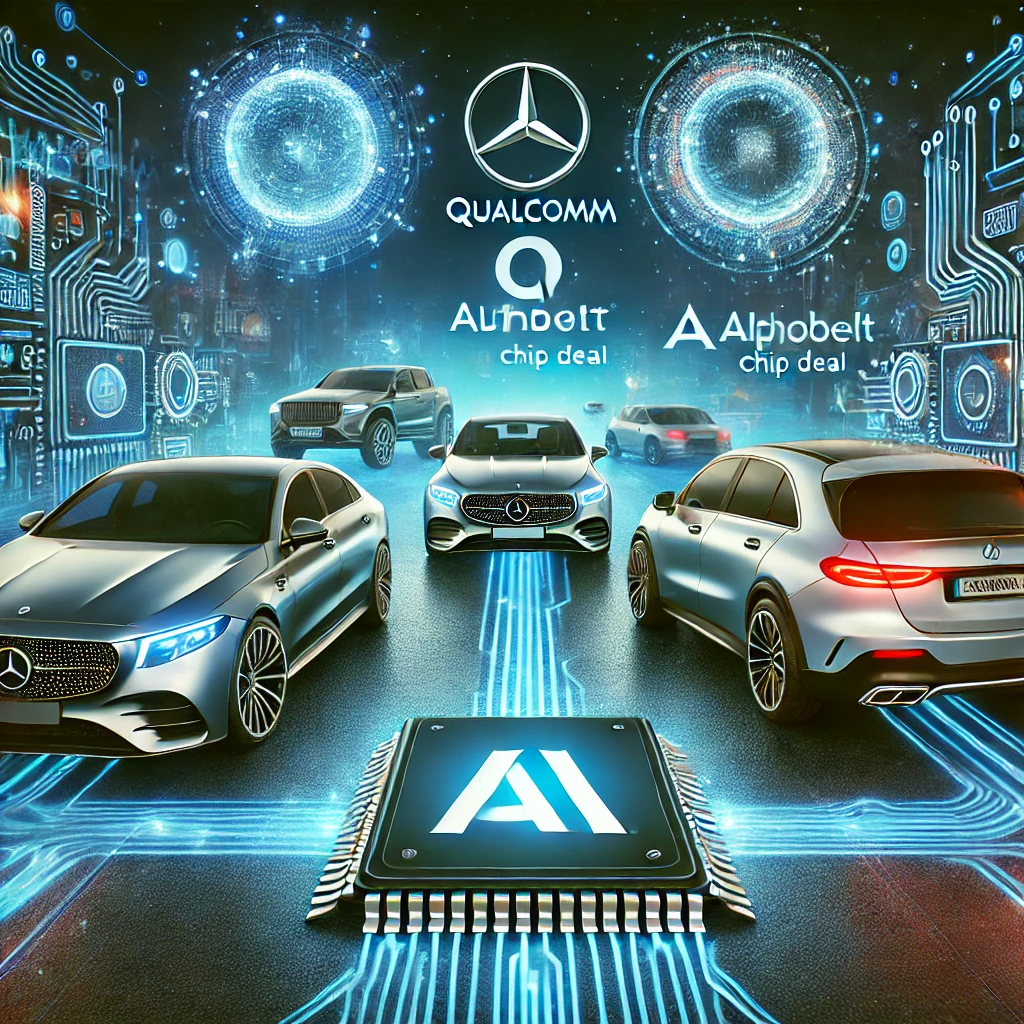 Title: Qualcomm and Alphabet Join Forces for Automotive AI as Mercedes Inks New Chip Deal