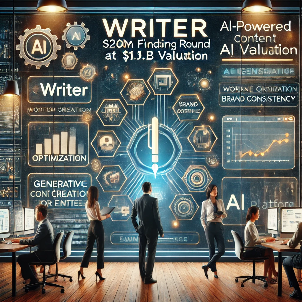 AI Startup Writer Secures $200M Series C, Reaches $1.9B Valuation