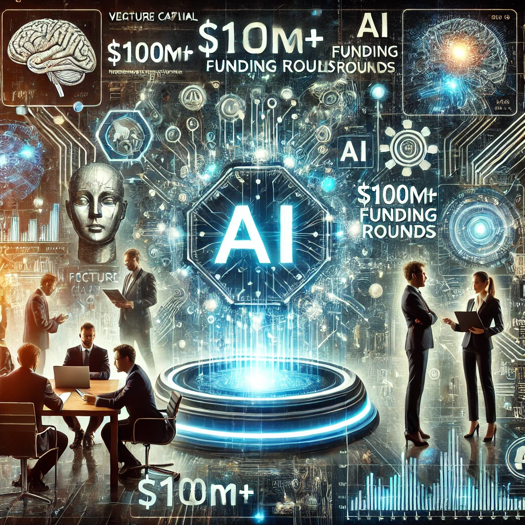 The AI Investment Surge: 44 US Startups Raise Over $100M in 2024