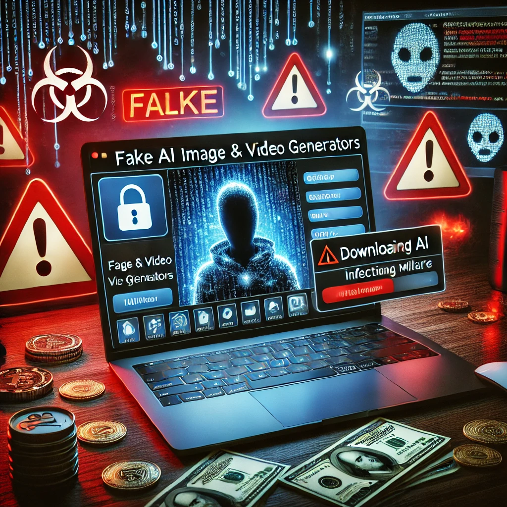 Fake AI Generators Infect Devices with Malware to Steal Data and Cryptocurrency