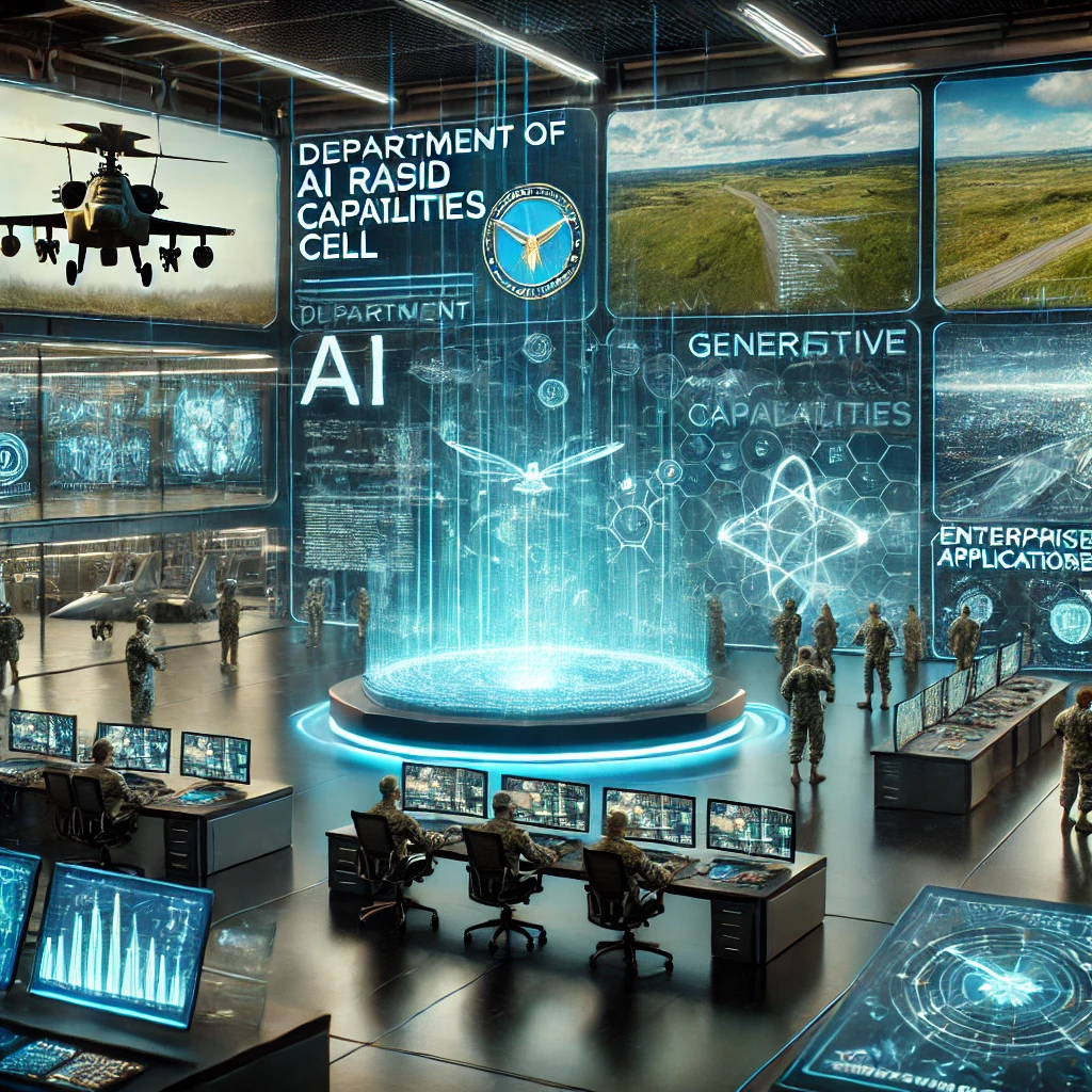 DOD’s Chief AI Officer Launches AI Rapid Capability Cell and Frontier AI Pilots