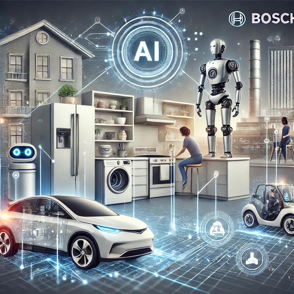 Bosch uses software and AI to make its products smarter and make people’s lives safer