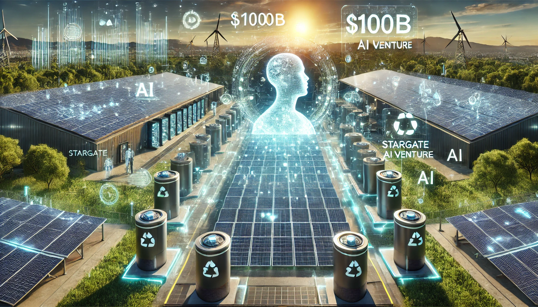 Stargate will use solar and batteries to power $100B AI venture