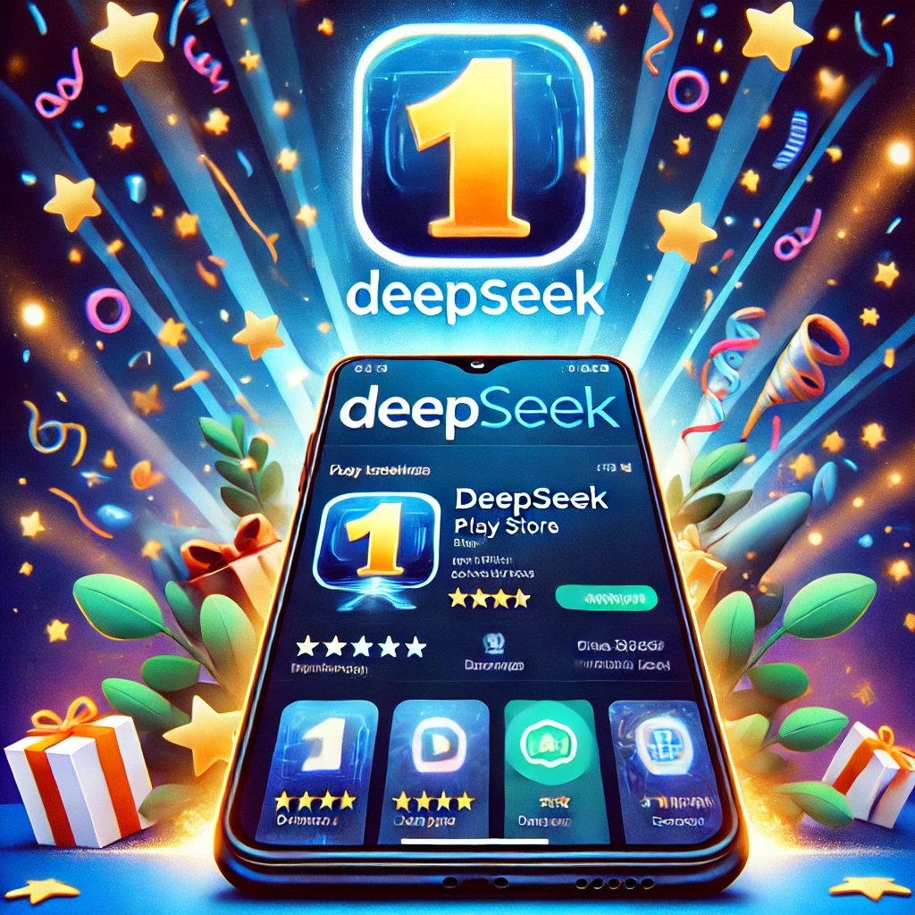 DeepSeek reaches No. 1 on US Play Store