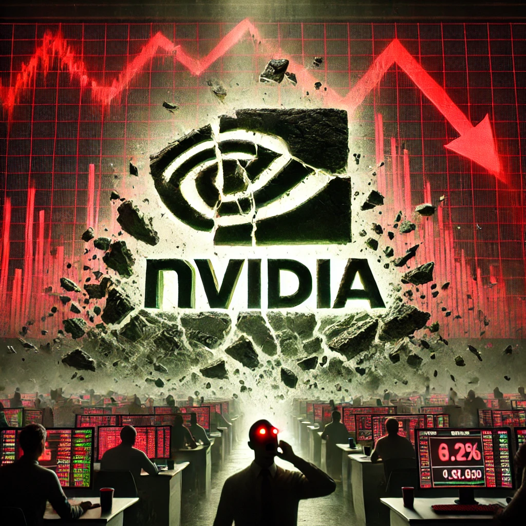 Nvidia sheds almost $600 billion in market cap, biggest one-day loss in U.S. history