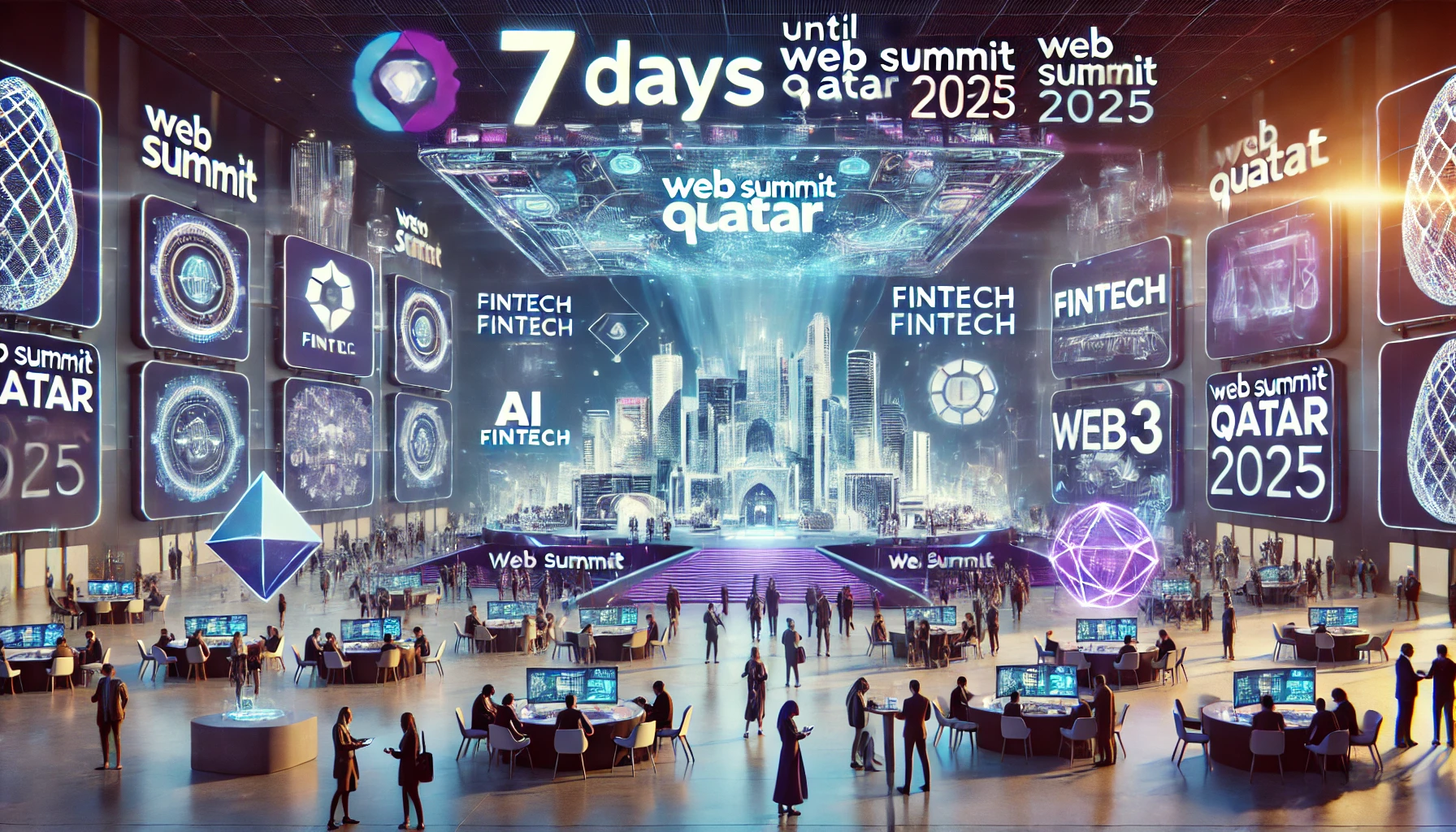 🚀 Just 7 Days Until Web Summit Qatar 2025 – The Future of Tech Awaits! 🌍