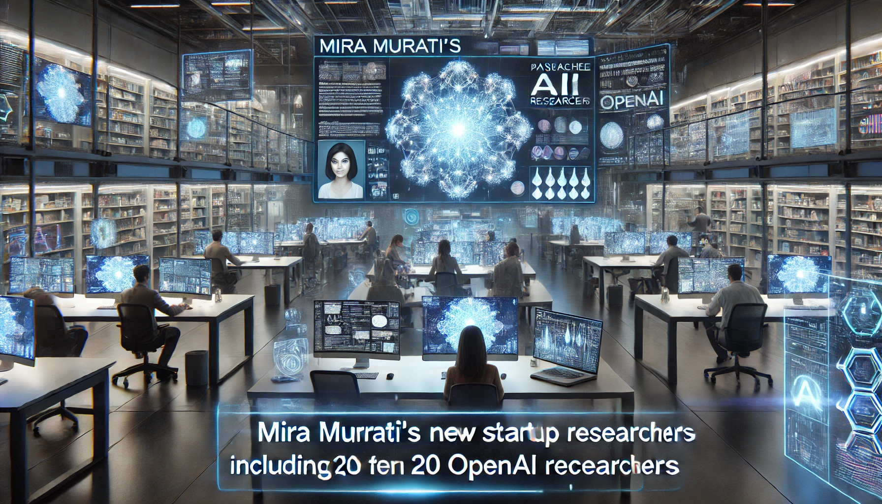 Mira Murati’s new AI startup poaches 20 OpenAI researchers