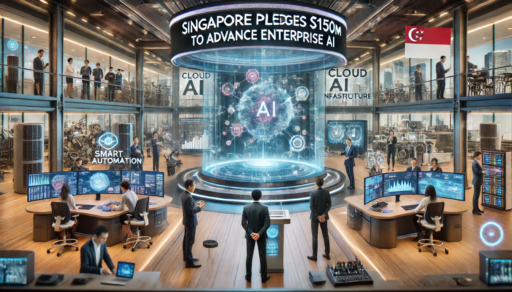 Singapore pledges S$150m to boost enterprise AI capabilities