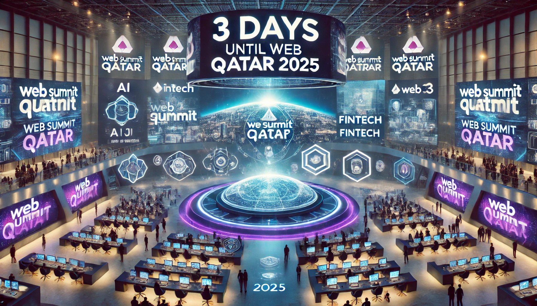 Only 3 Days Until Web Summit Qatar 2025 – The Future of Tech is Almost Here! 🌍