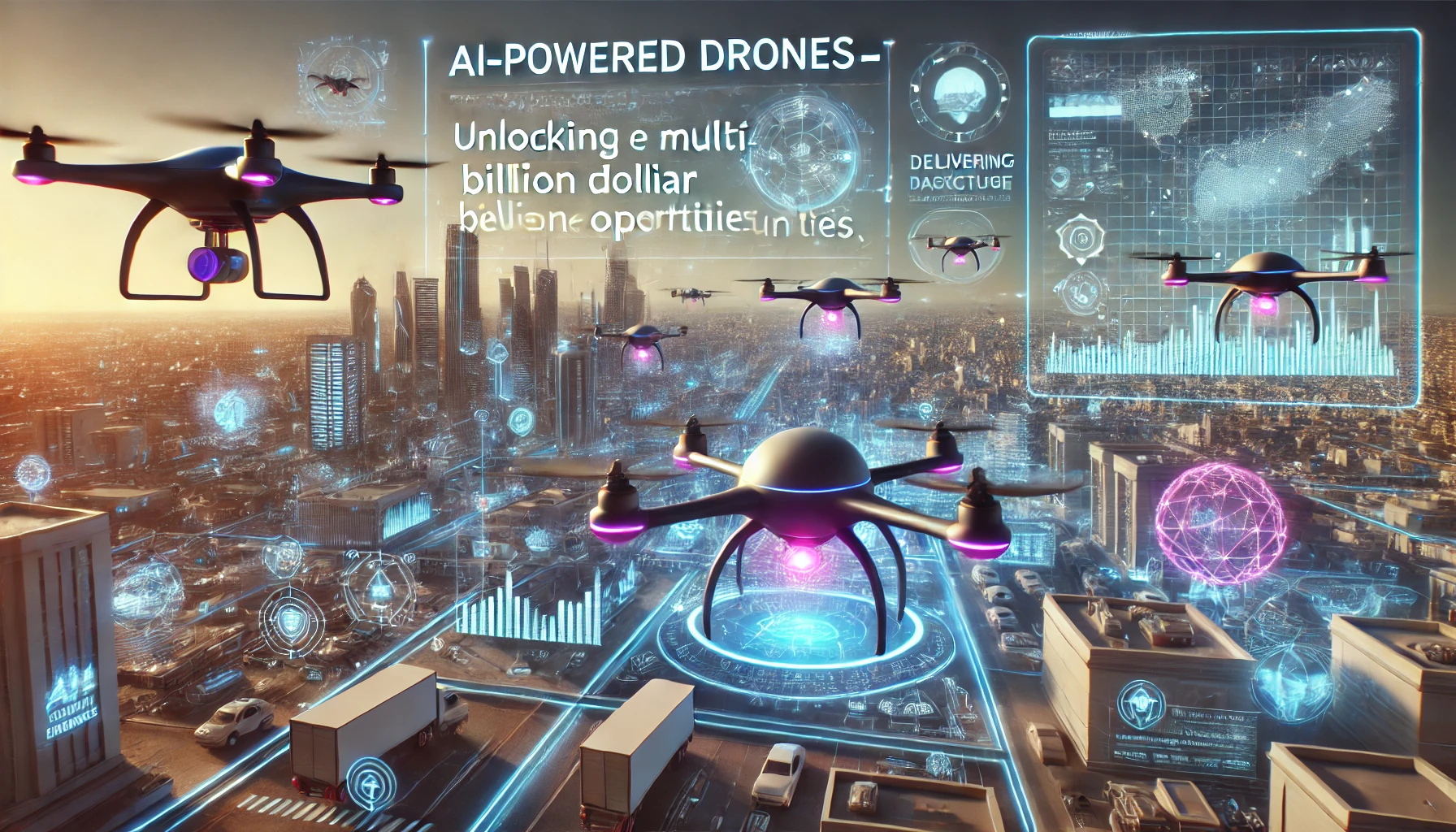 Leveraging Artificial Intelligence (AI) for Drone Operations Market Leading to Multi-Billion Dollar Revenue Opportunity