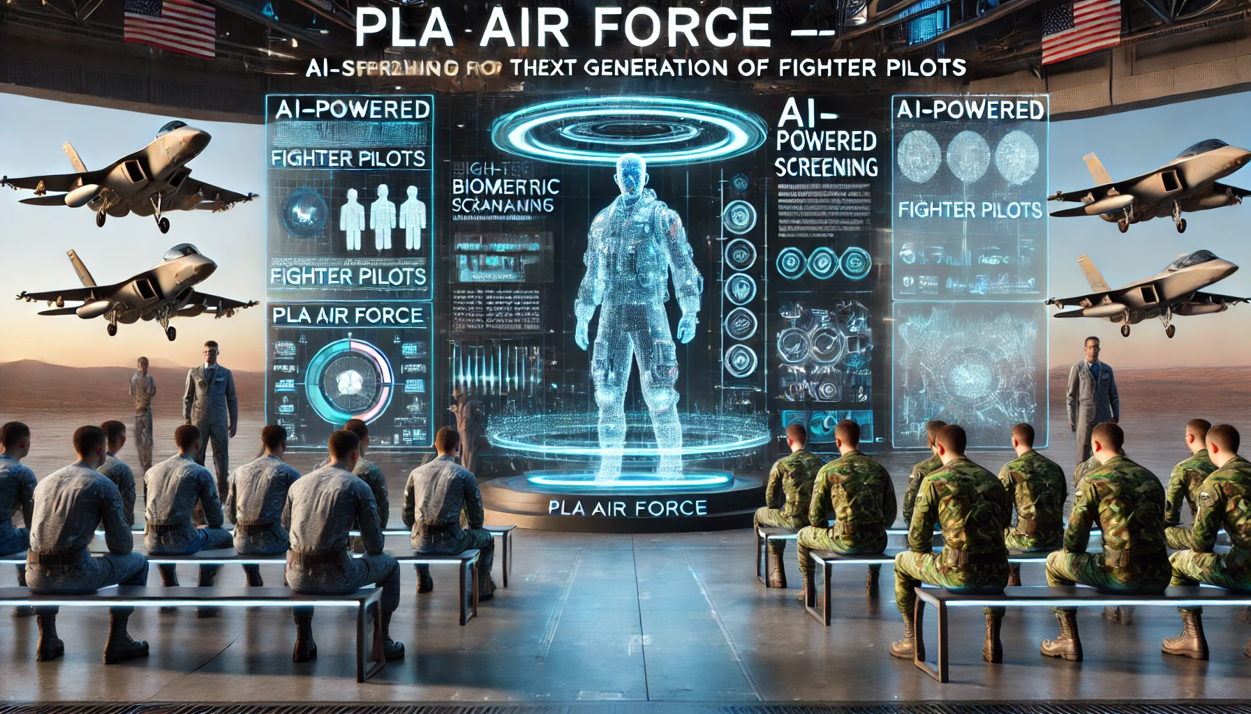 PLA Air Force launches AI-powered biometric screening to recruit next top guns: report