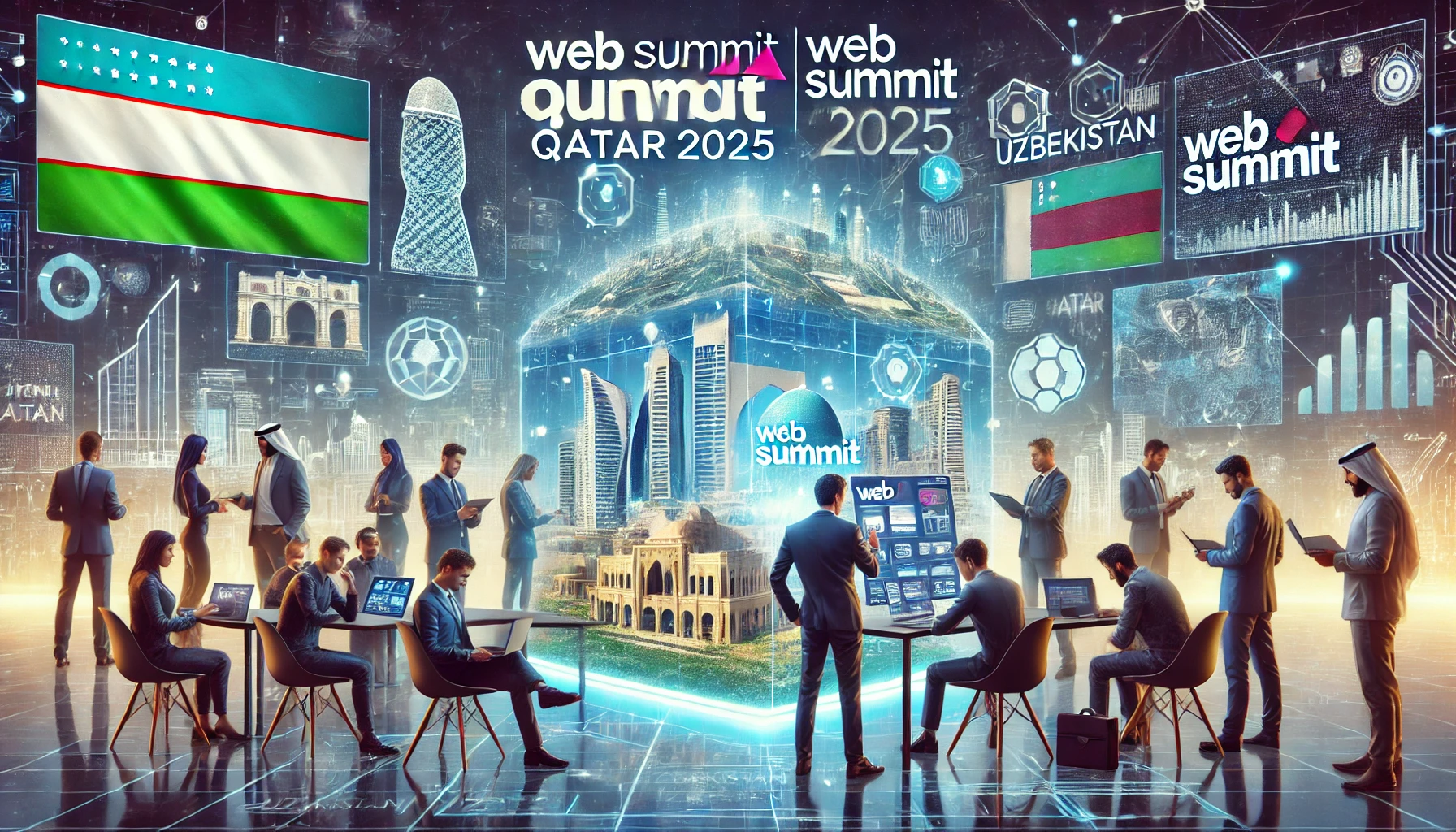 Uzbekistani startups prepare for Web Summit Qatar 2025