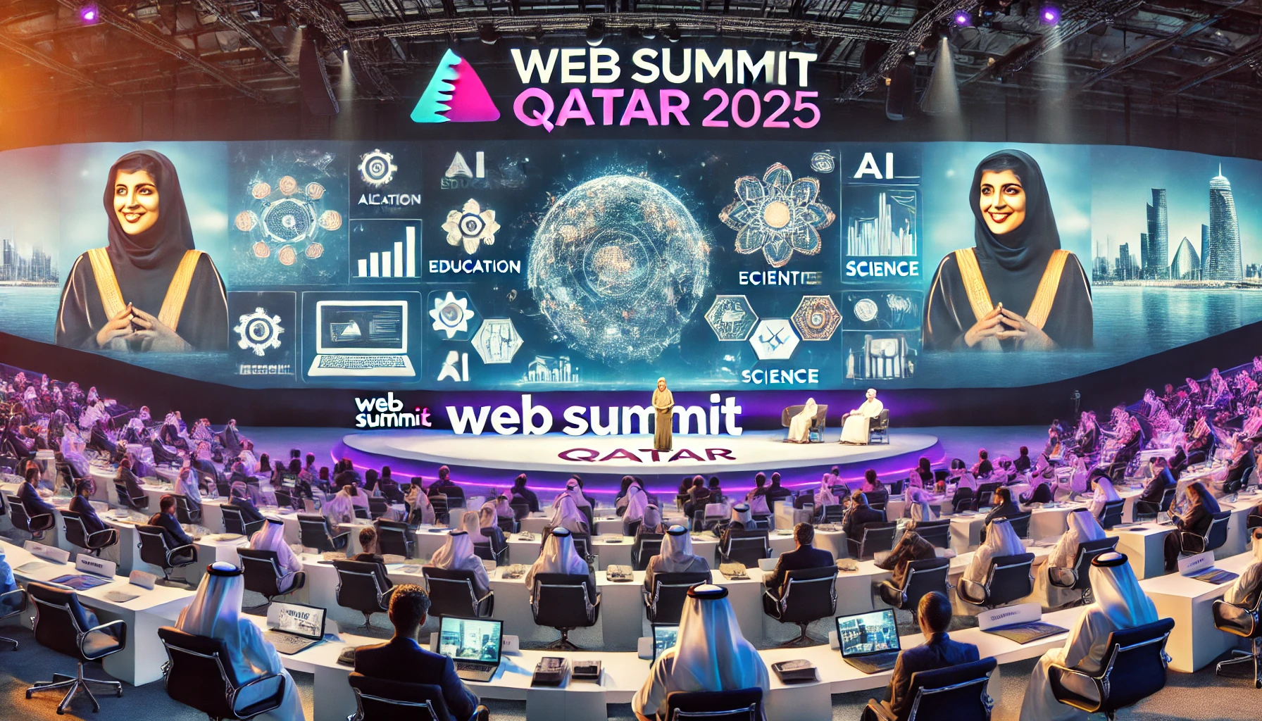 Sheikha Hind bint Hamad Al Thani Highlights Qatar’s Vision for Innovation at Web Summit Qatar 2025