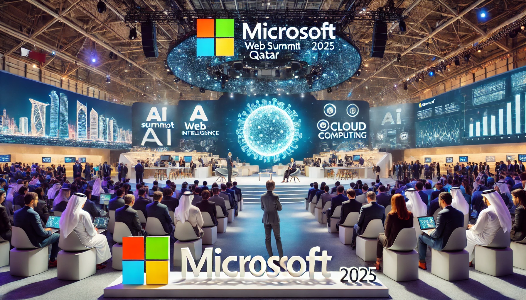 Microsoft Takes Center Stage Driving AI Innovation & Empowering Startups at Web Summit Qatar 2025