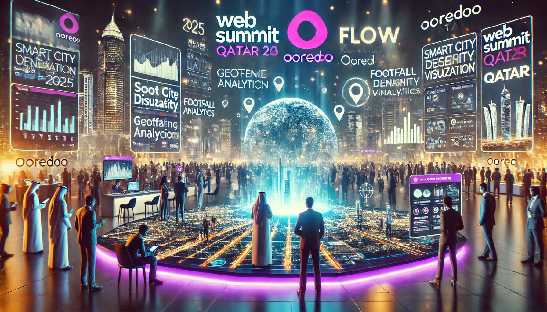 Ooredoo’s Flow: Transforming Location Intelligence at Web Summit Qatar 2025