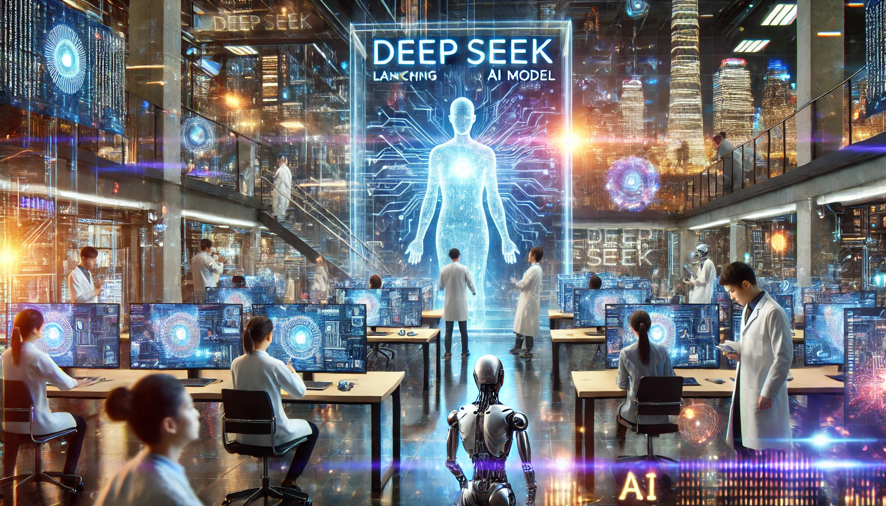 DeepSeek rushes to launch new AI model as China goes all in