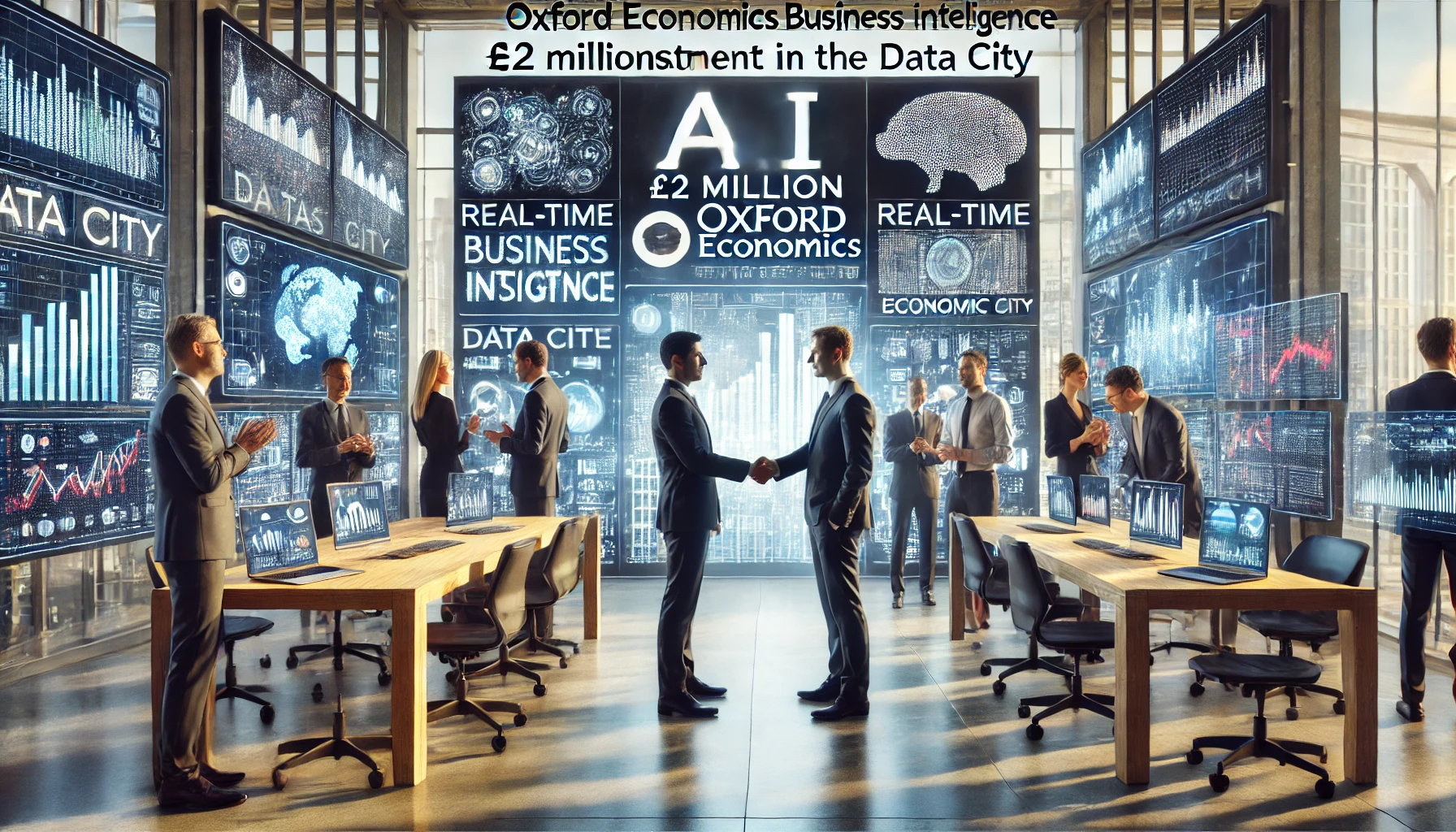 Oxford Economics Invests £2 Million in The Data City to Drive AI-Powered Business Intelligence