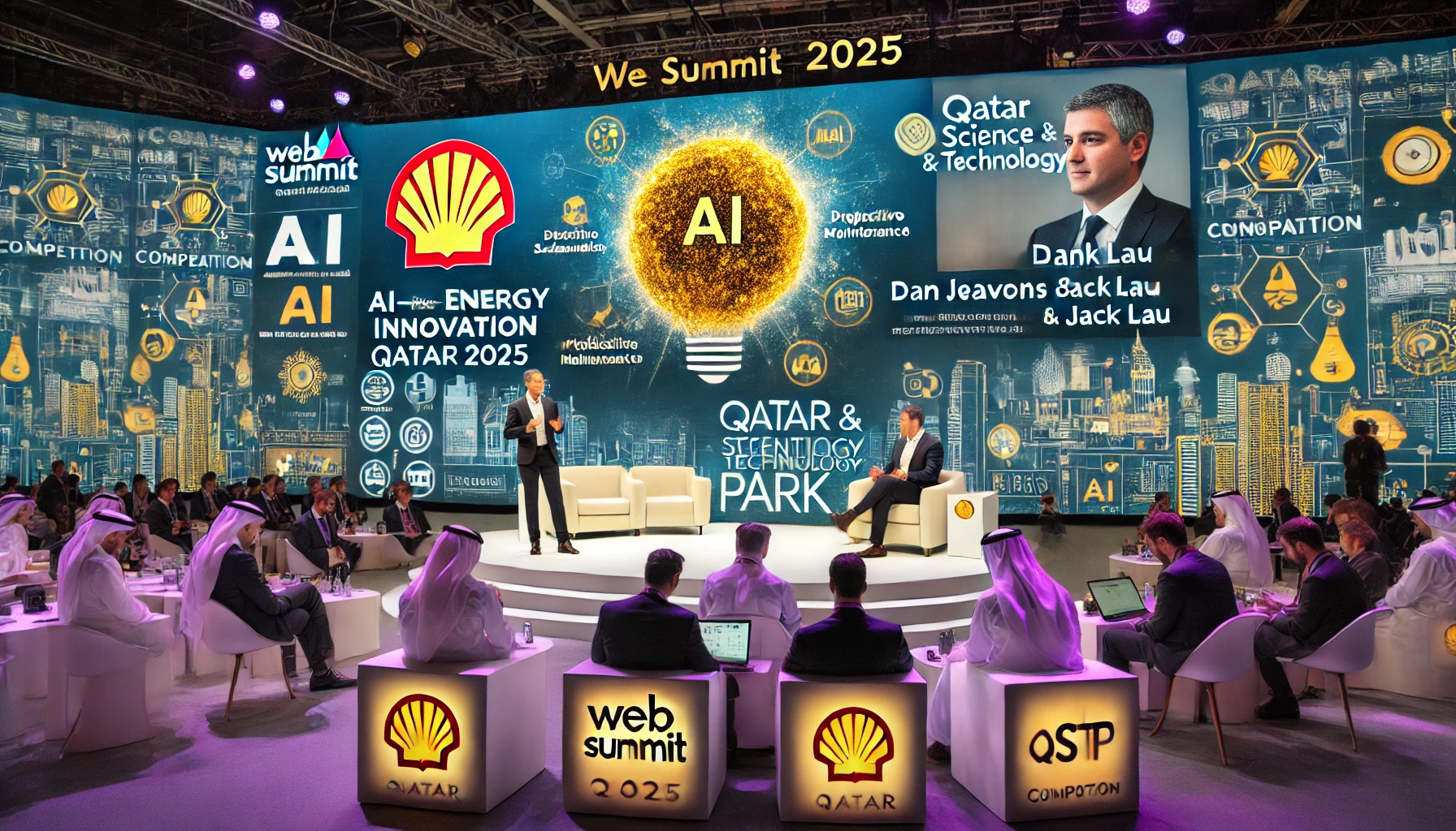 Dan Jeavons & Dr. Jack Lau on AI Innovation in Energy at Web Summit Qatar 2025