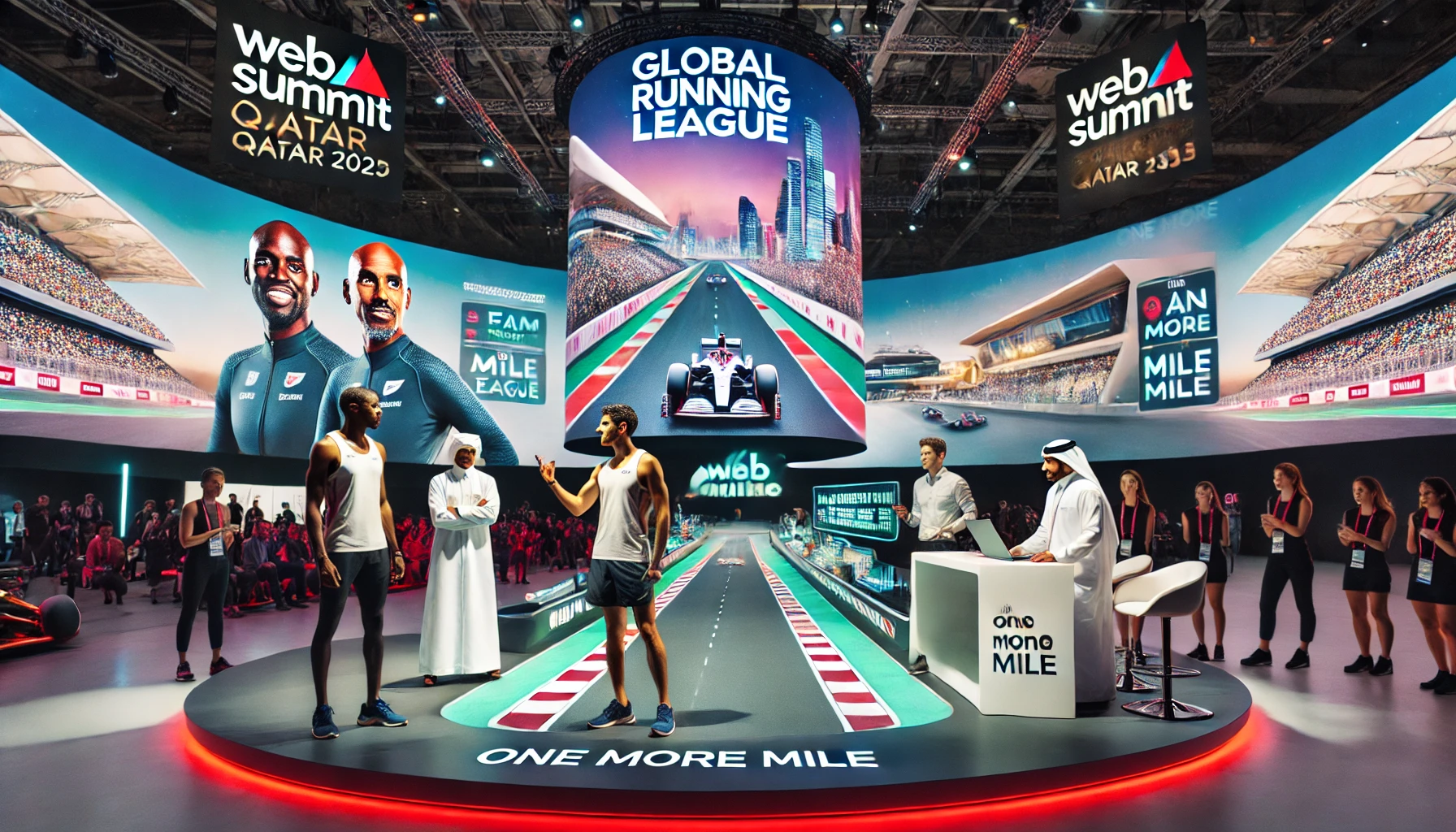 Sir Mo Farah & Marcel Muenster Unveil the Global Running League at Web Summit Qatar 2025