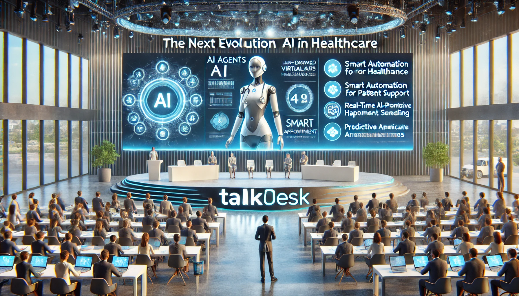 Talkdesk AI Agents for Healthcare transforms patient and member experience with agentic artificial intelligence