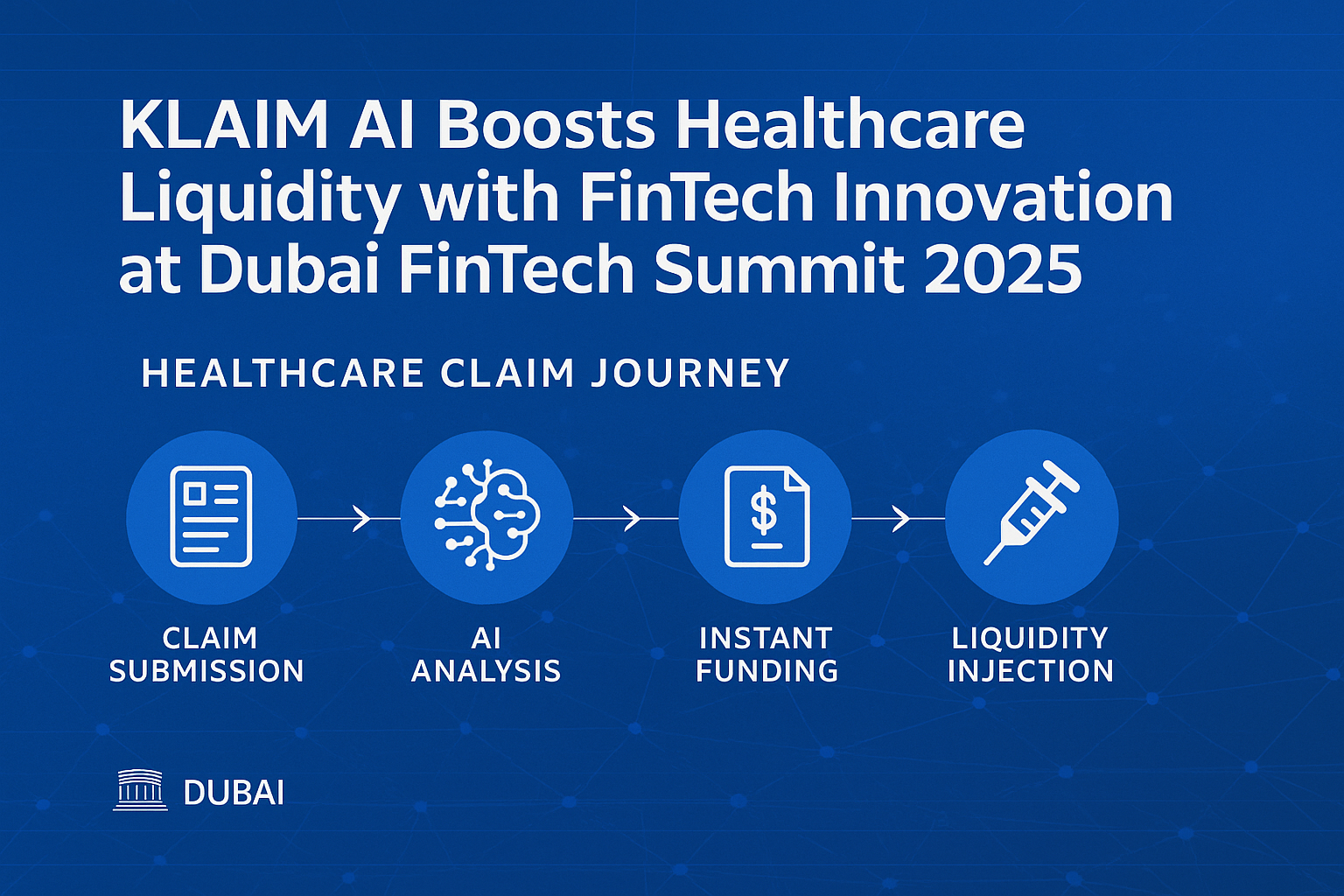 KLAIM AI Boosts Healthcare Liquidity with FinTech Innovation at Dubai Fintech Summit 2025