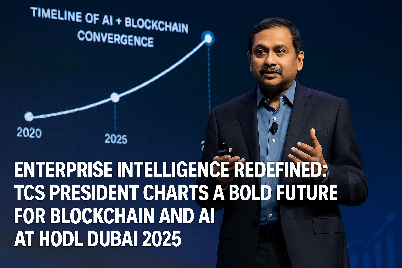 Enterprise Intelligence Redefined: TCS President Charts a Bold Future for Blockchain and AI at HODL Dubai 2025