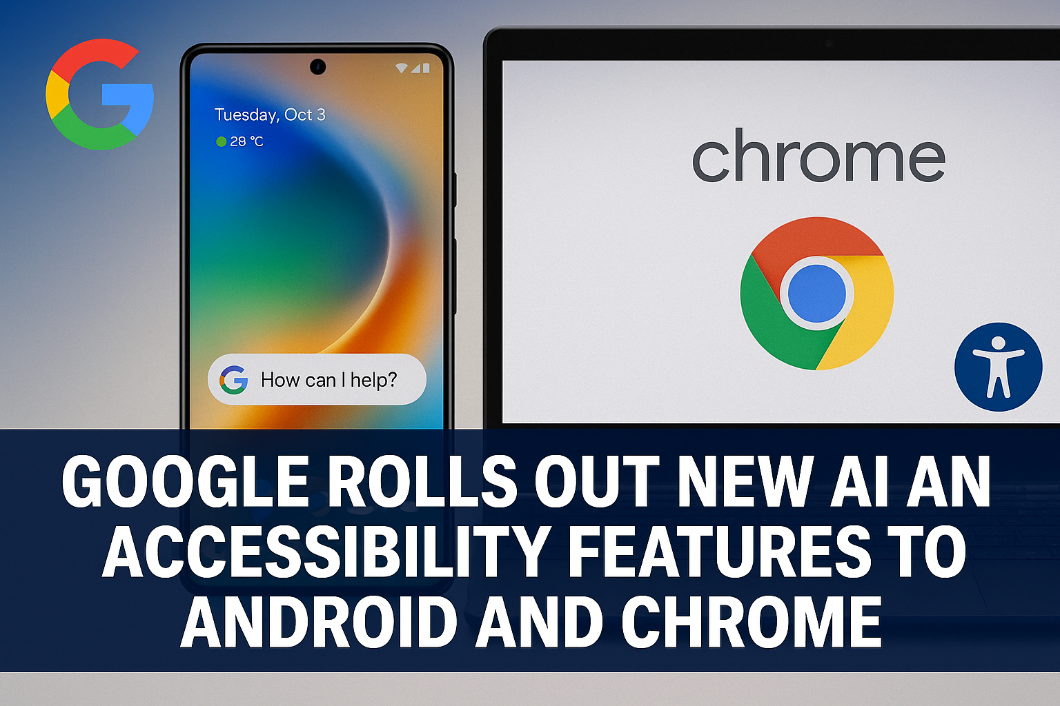 Google rolls out new AI and accessibility features to Android and Chrome