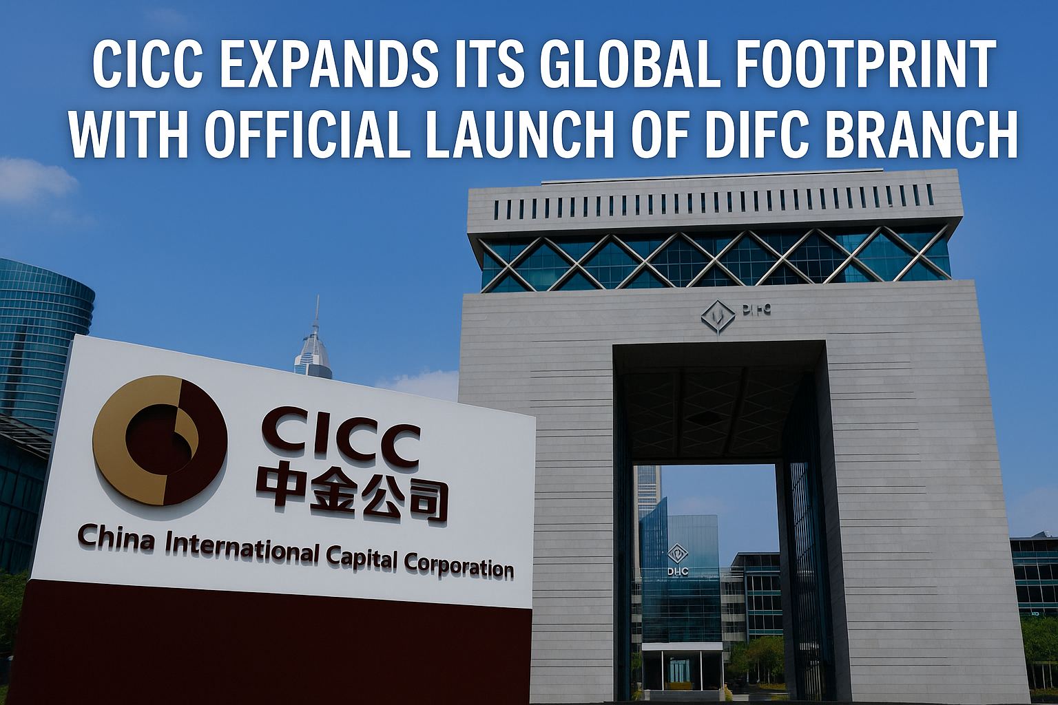 CICC Expands Its Global Footprint with Official Launch of DIFC Branch