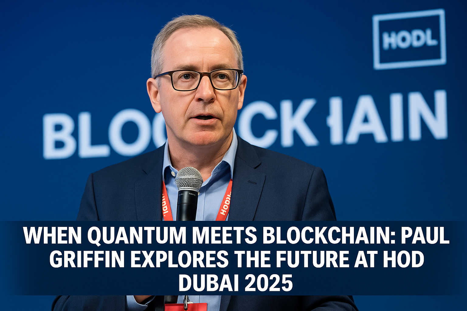 When Quantum Meets Blockchain: Paul Griffin Explores the Future at HODL Dubai 2025