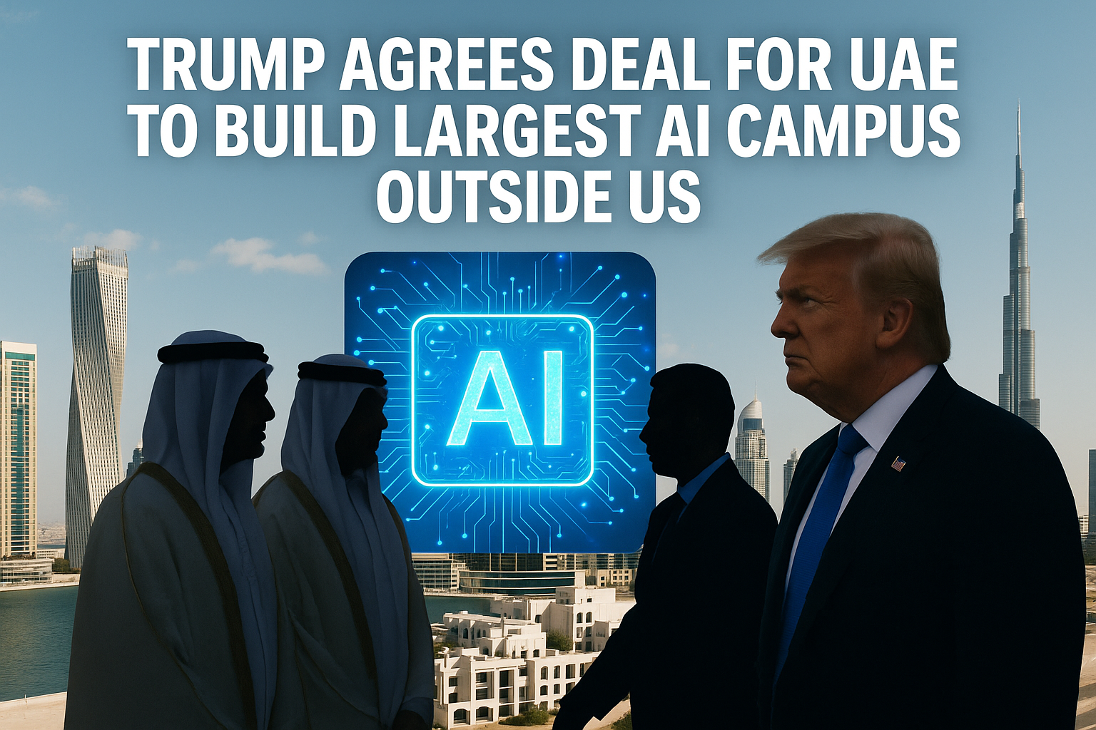 Trump agrees deal for UAE to build largest AI campus outside US