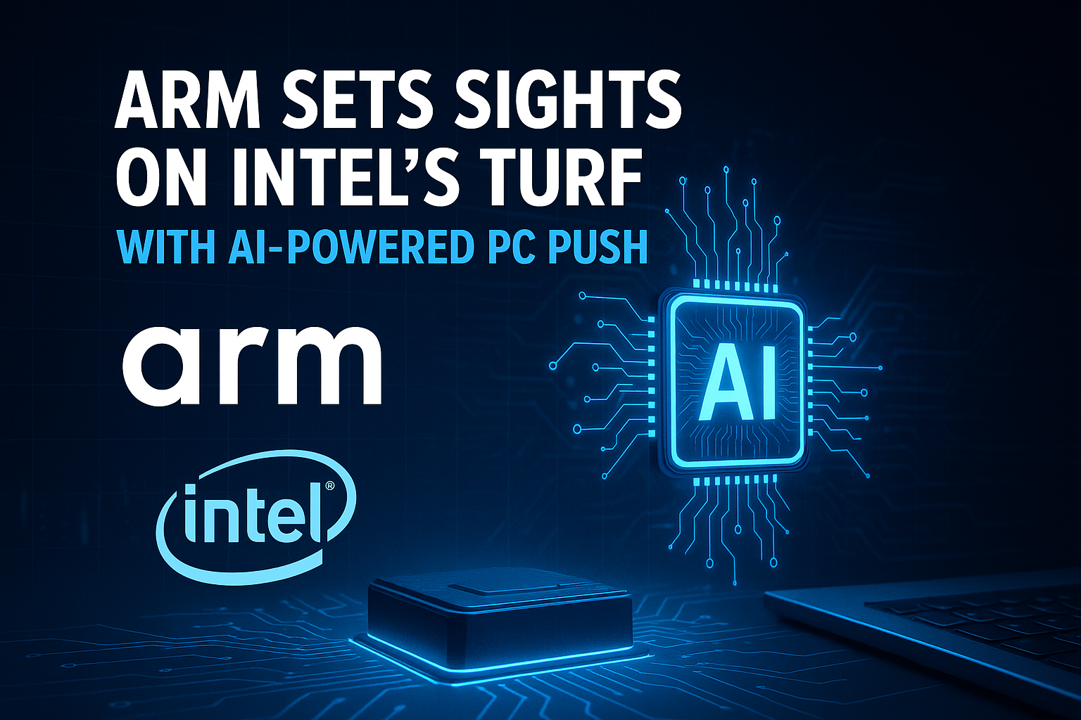Arm Sets Sights on Intel’s Turf With AI-Powered PC Push
