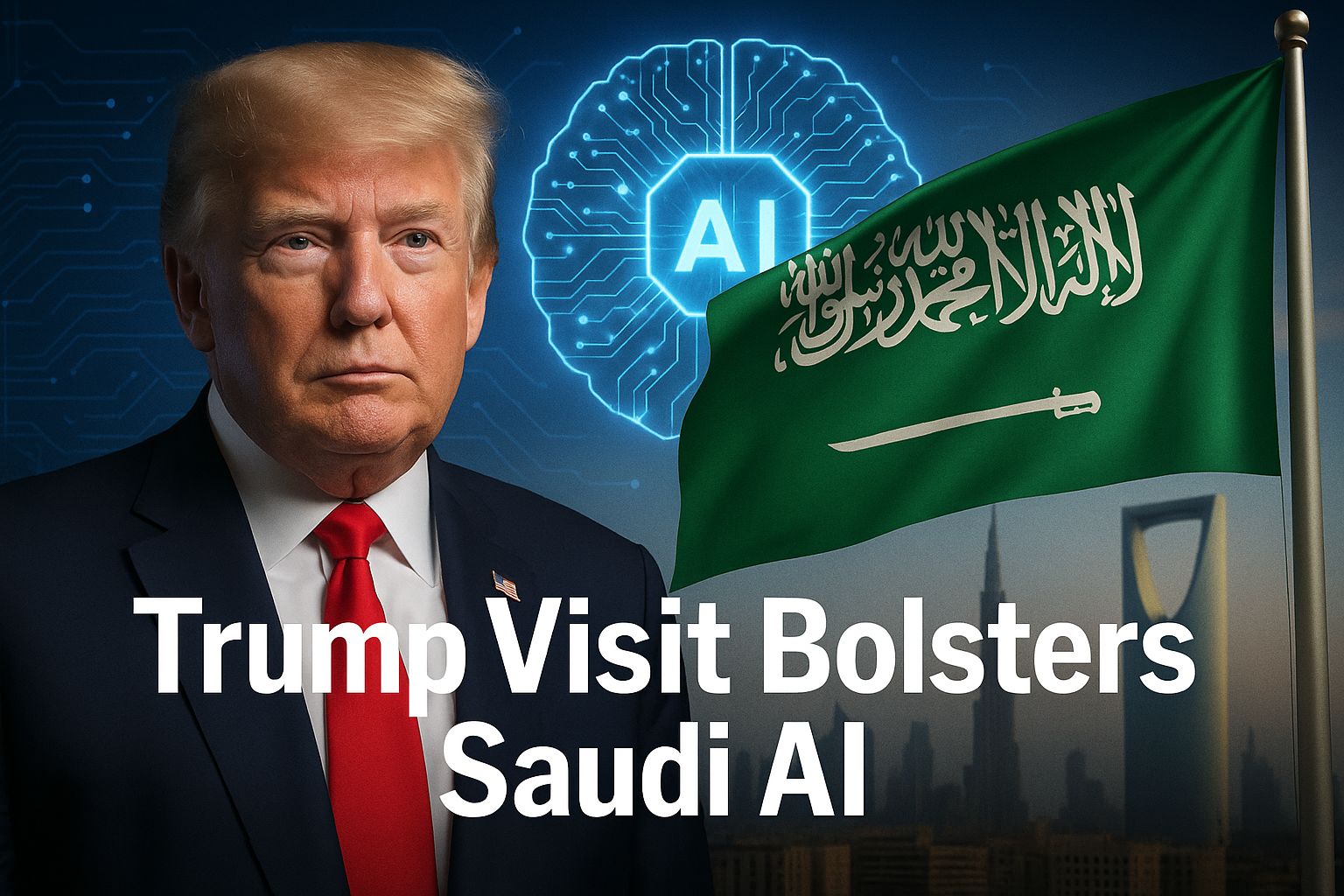 Trump visit bolsters Saudi AI