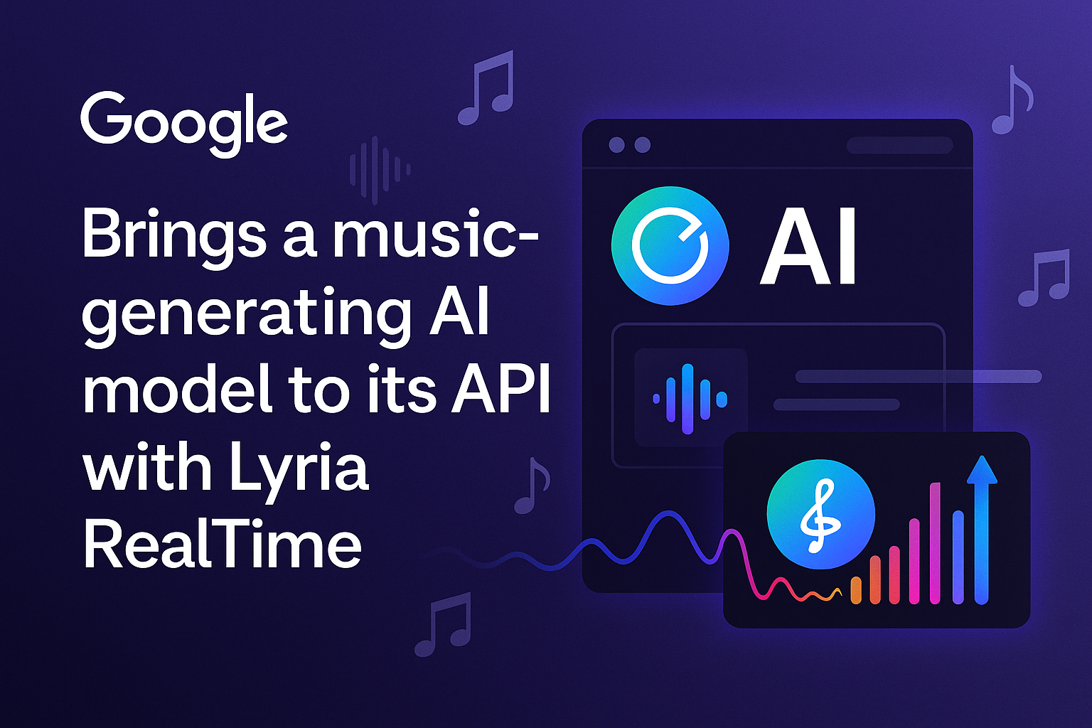 Google brings a music-generating AI model to its API with Lyria RealTime