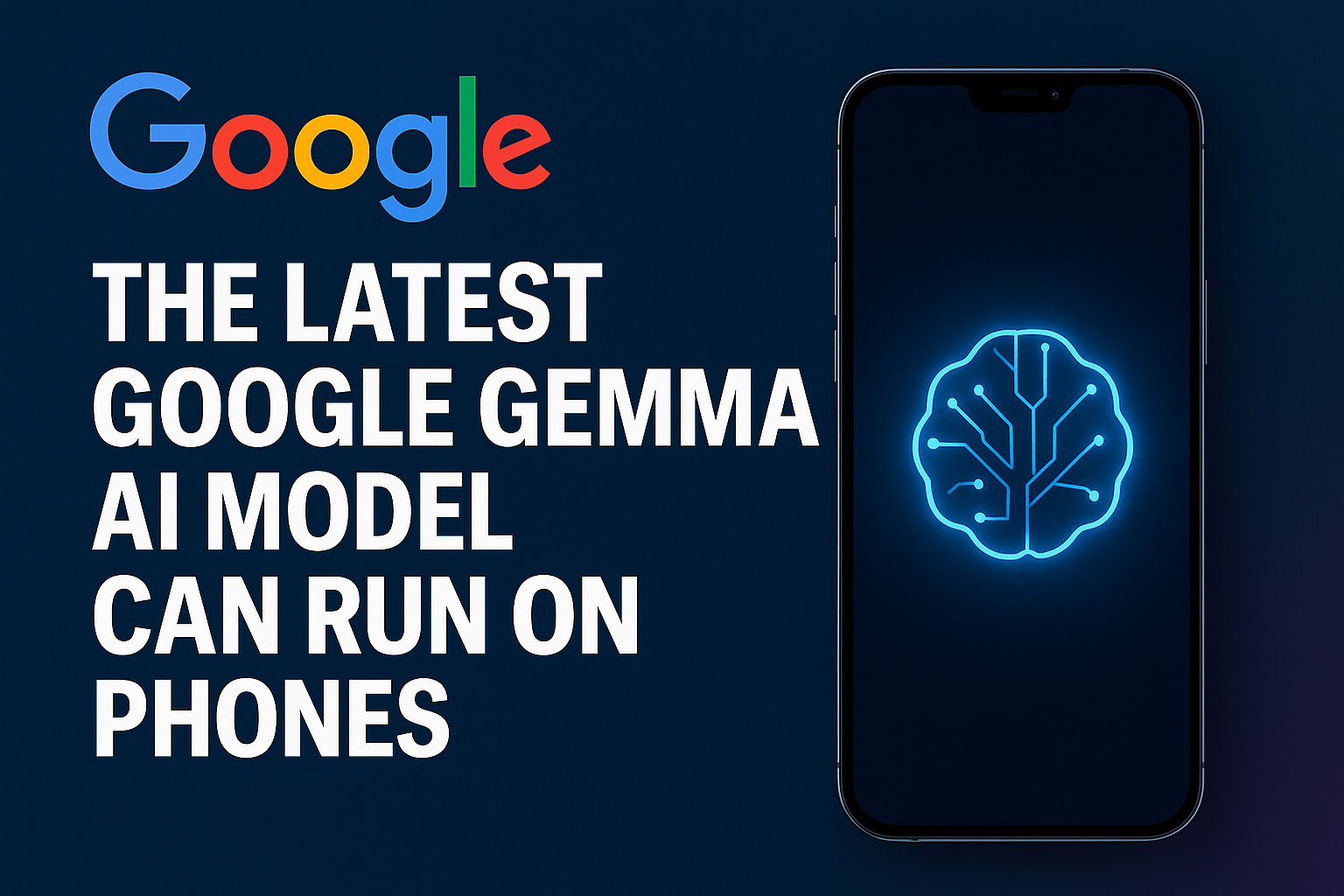 The latest Google Gemma AI model can run on phones