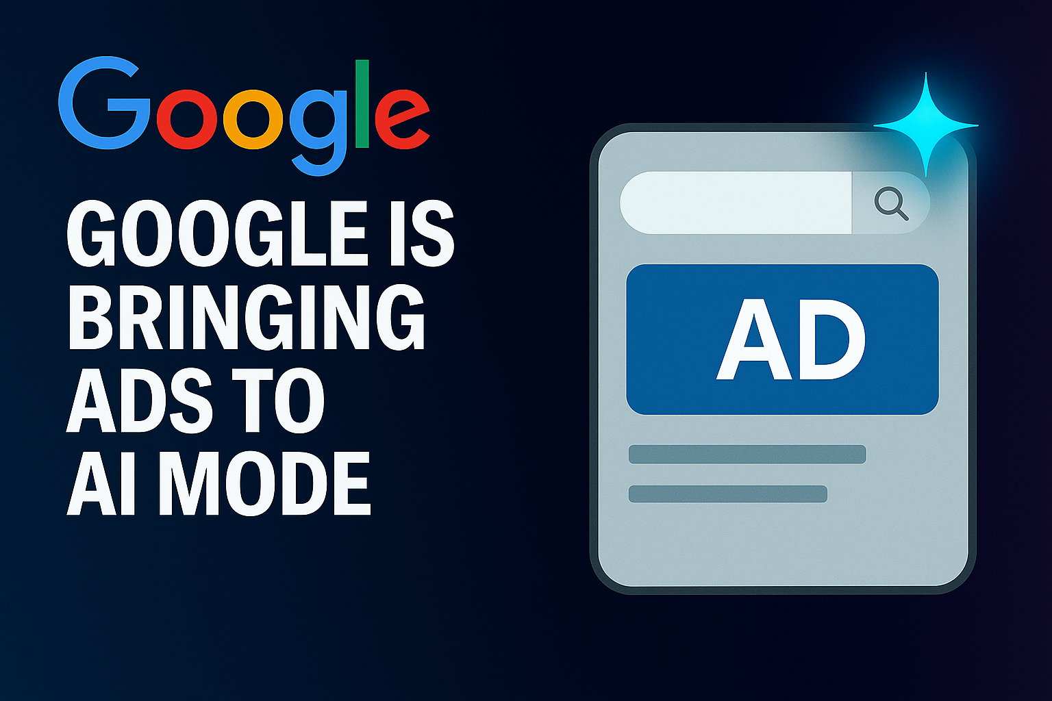 Google is bringing ads to AI Mode