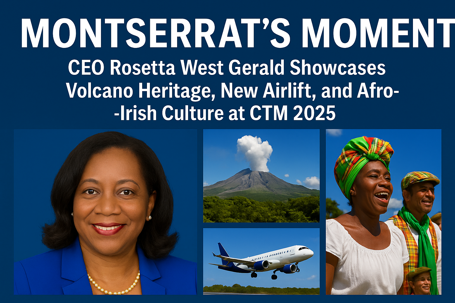 CTM 2025: Rosetta West Gerald, CEO, Montserrat Tourism Authority
