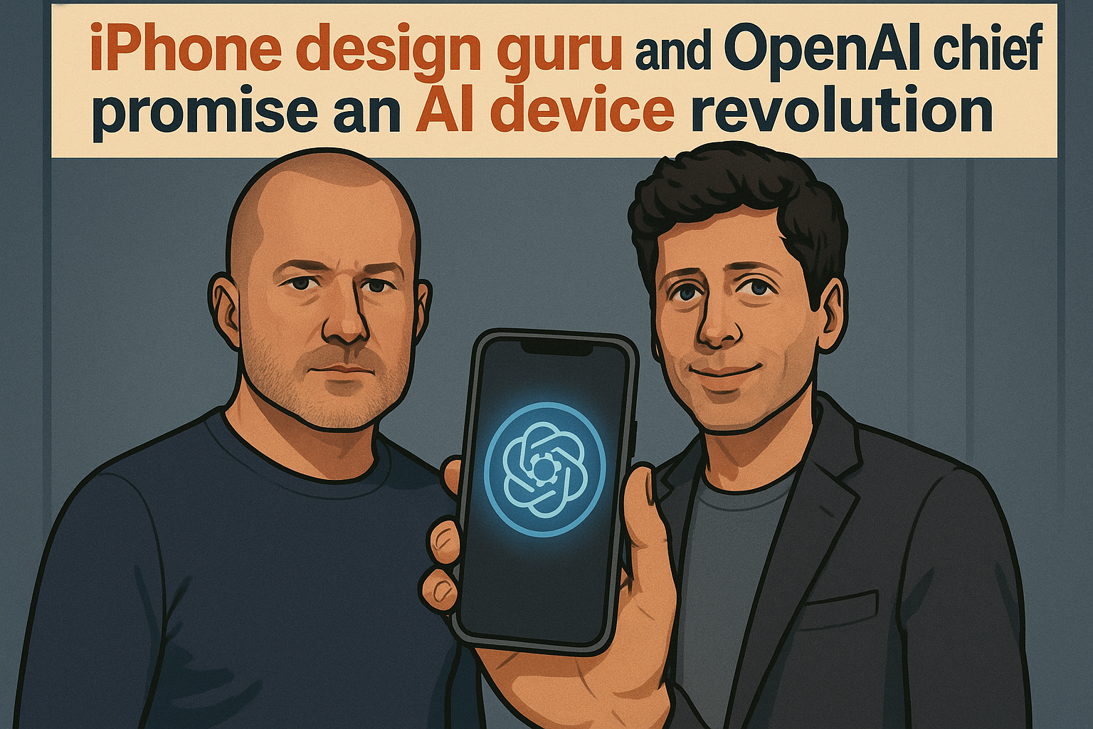 iPhone design guru and OpenAI chief promise an AI device revolution