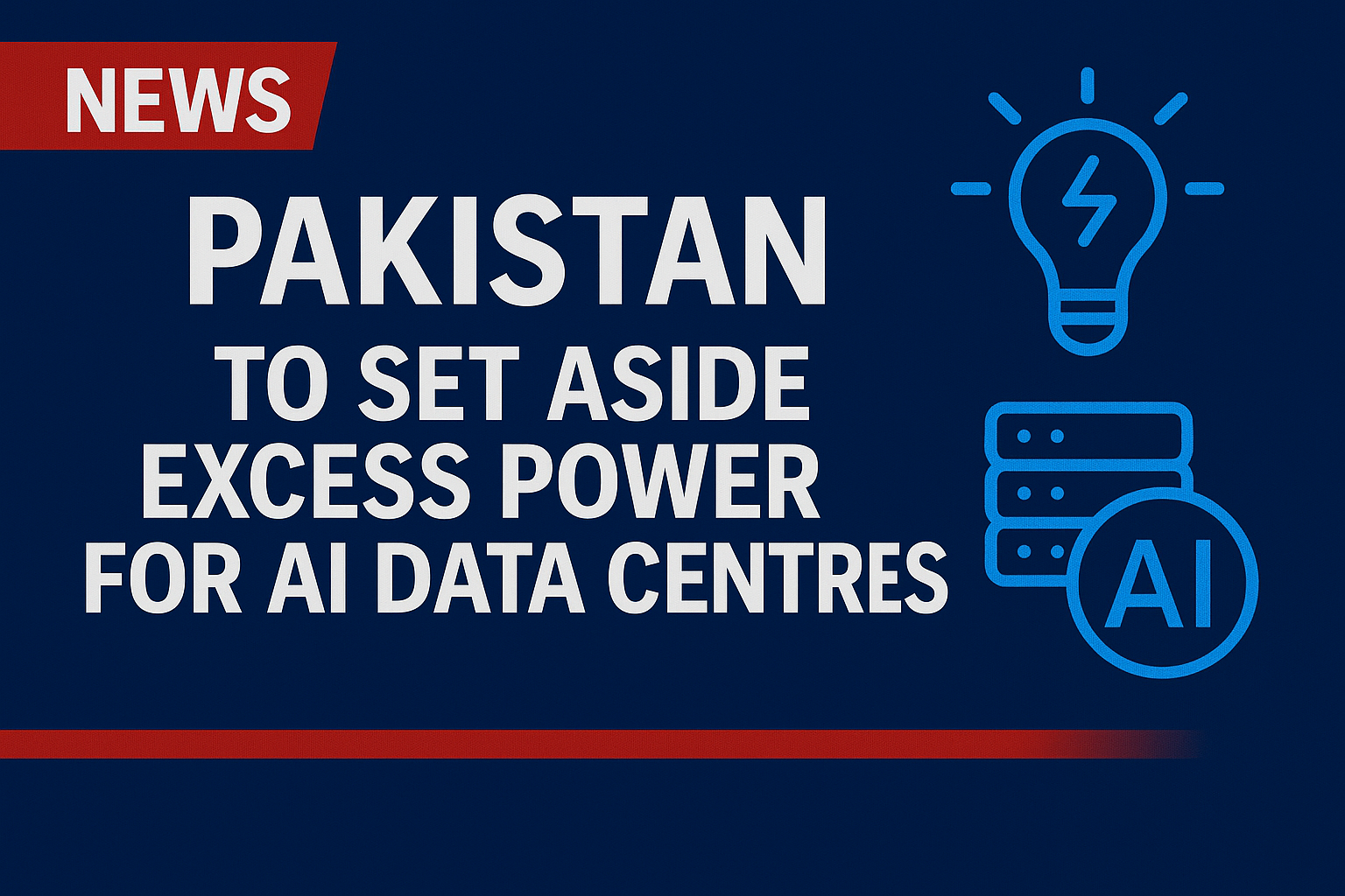 Pakistan to set aside excess power for AI data centres