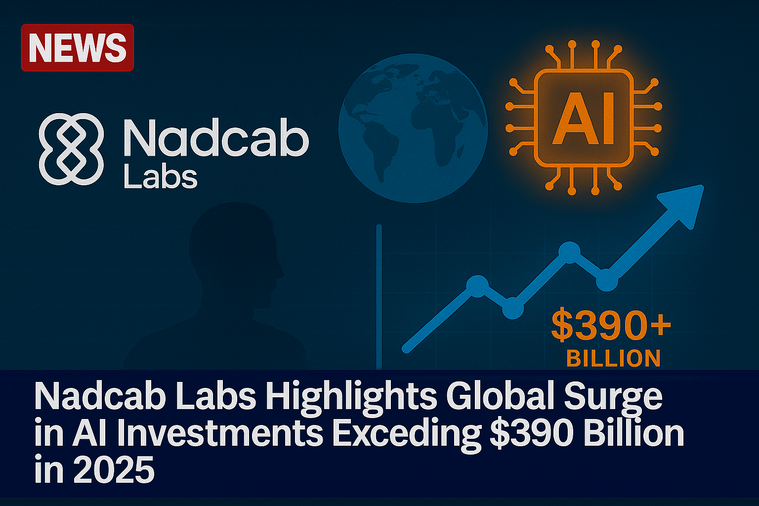 Nadcab Labs Highlights Global Surge in AI Investments Exceeding $390 Billion in 2025