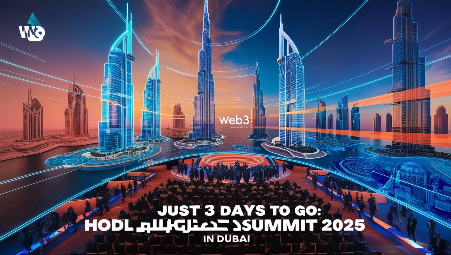 Just 3 Days to Go: HODL Summit 2025 Set to Ignite the Future of Web3 in Dubai