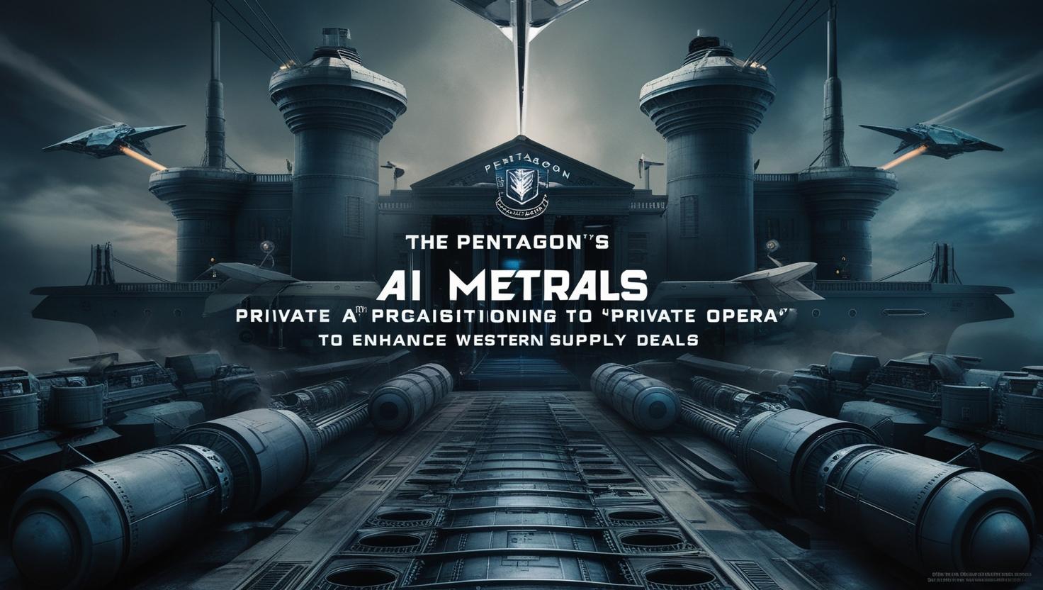 Pentagon’s AI metals program goes private in bid to boost Western supply deals