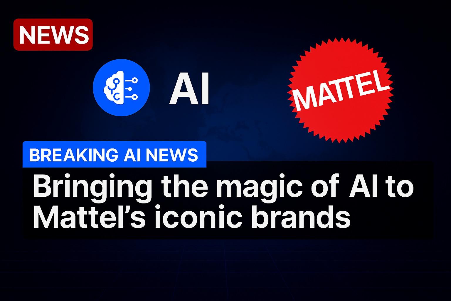 Bringing the magic of AI to Mattel’s iconic brands