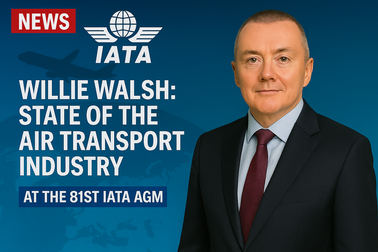 Willie Walsh: State of the Air Transport Industry at the 81st IATA AGM