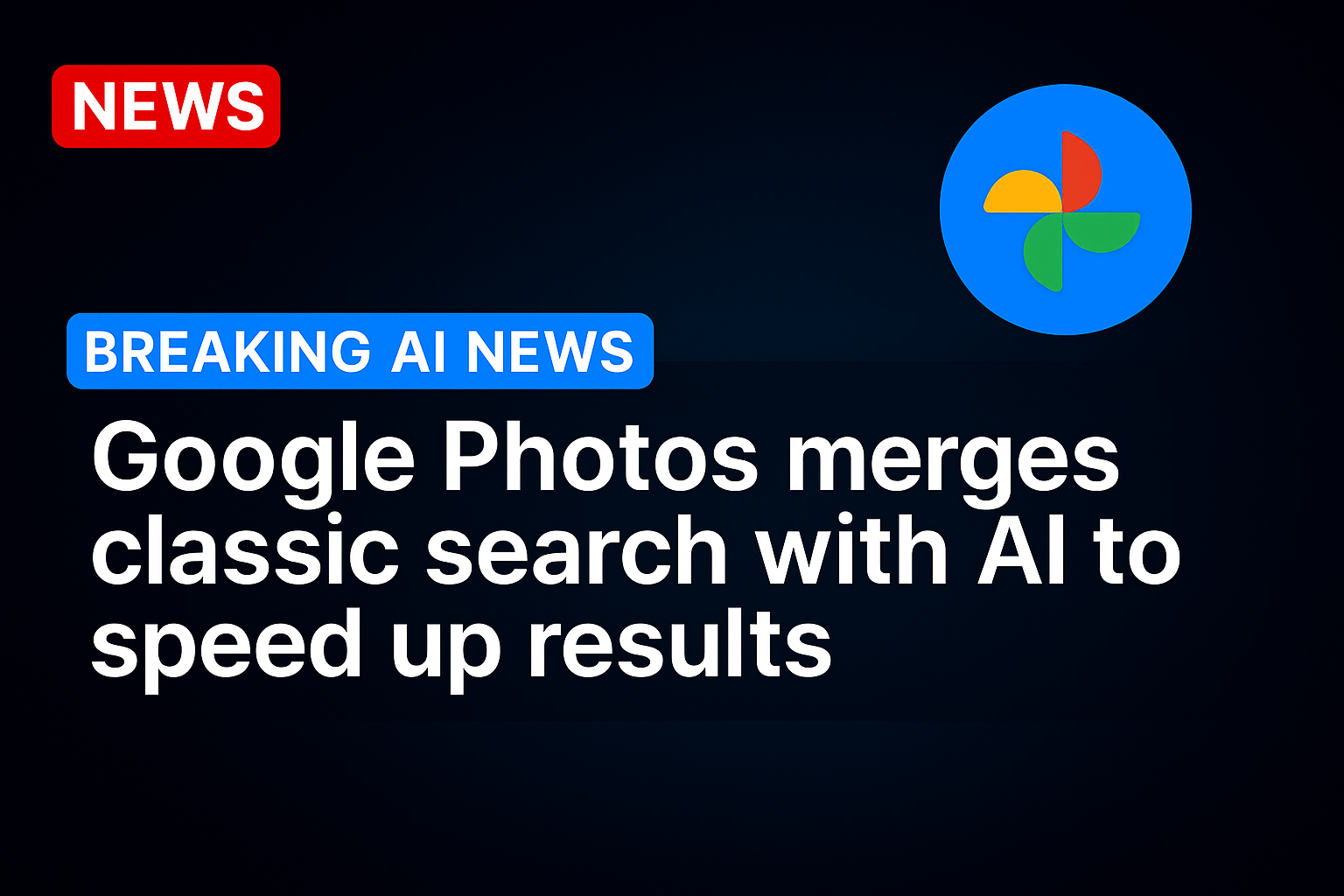 Google Photos merges classic search with AI to speed up results