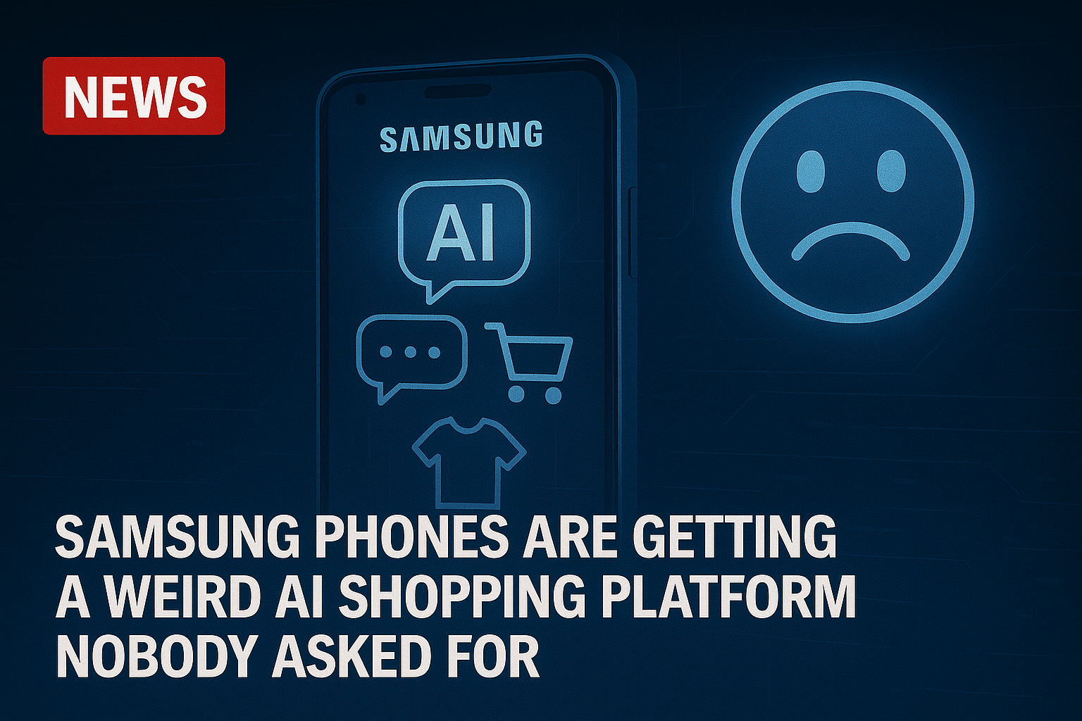 Samsung phones are getting a weird AI shopping platform nobody asked for