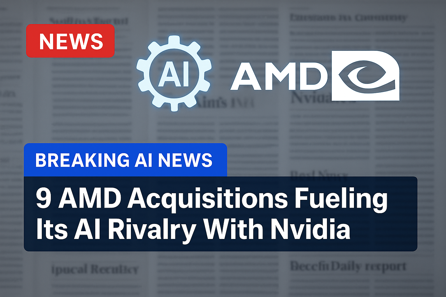 9 AMD Acquisitions Fueling Its AI Rivalry With Nvidia