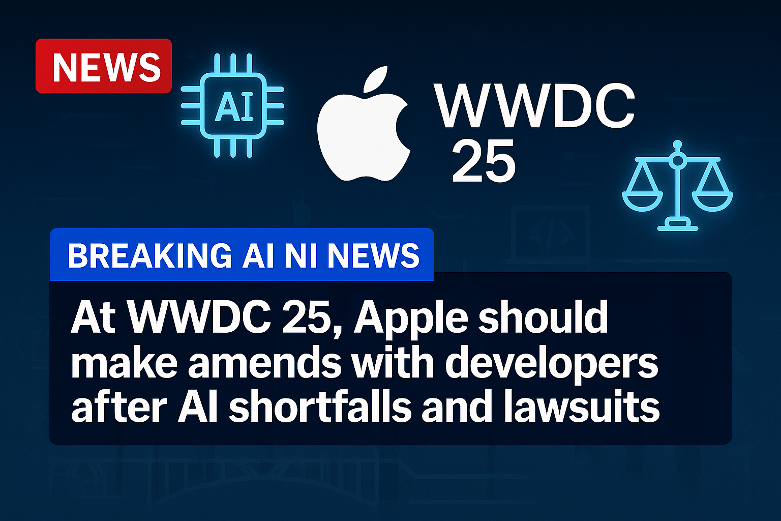 At WWDC 25, Apple should make amends with developers after AI shortfalls and lawsuits