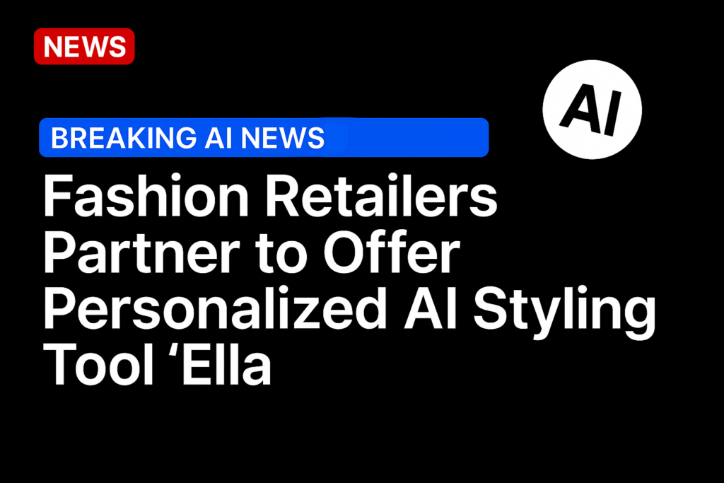 Fashion retailers partner to offer personalized AI styling tool ‘Ella’