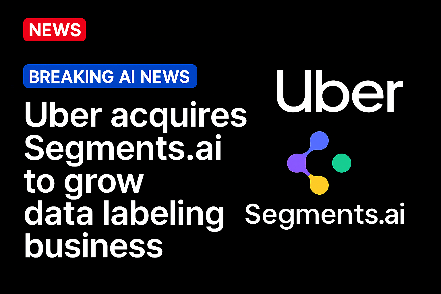 Uber Acquires Segments.ai to Grow Data Labeling Business