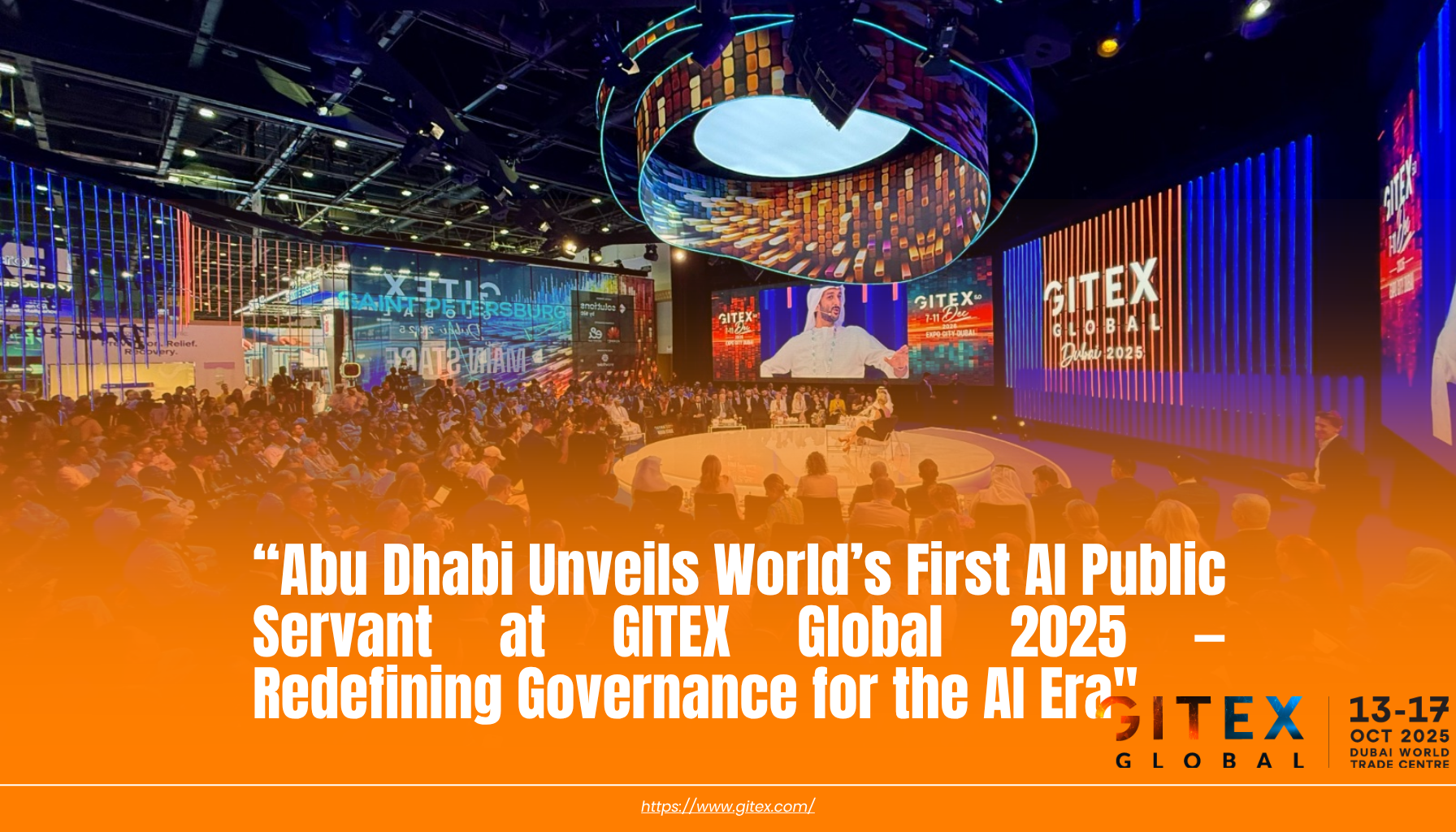 Abu Dhabi Unveils World’s First AI Public Servant at GITEX Global 2025 — Redefining Governance for the AI Era